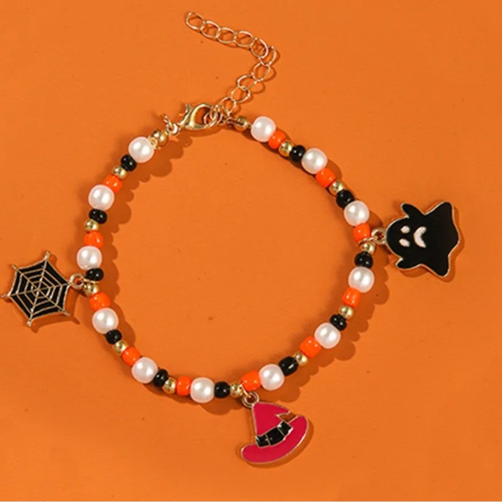 Halloween Necklace and Bracelet Set - Picture 4 of 5